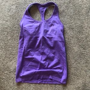 Lululemon purple tank size 8